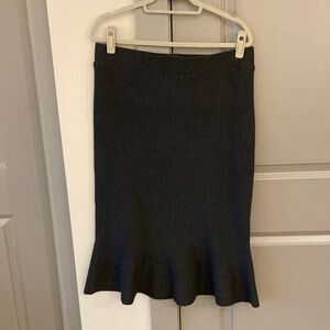 Torrid Grey Pencil Skirt with flair out